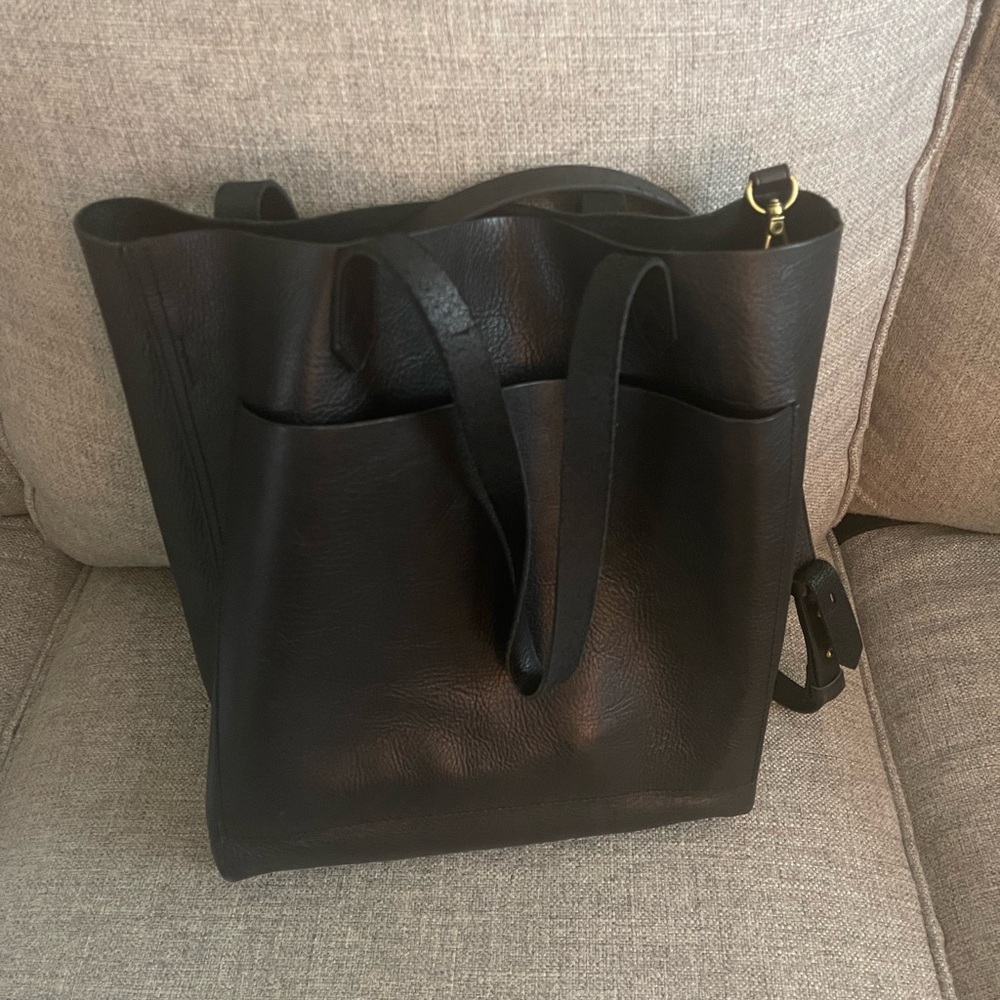 Madewell  Medium Transport Leather Tote